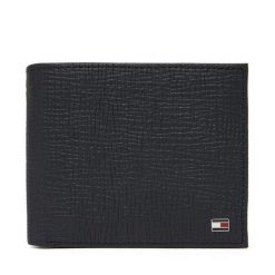 Portfel Tommy Hilfiger. Niebieskie portfele męskie Tommy Hilfiger, bez wzorów. Za 269.99 zł.