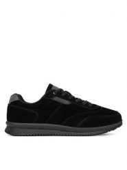 Lanetti Sneakersy S25C089A-1 Czarny. Czarne buty sportowe na co dzień męskie Lanetti, m, bez wzorów, z materiału, bez ramiączek, bez kaptura. Za 149.99 zł.