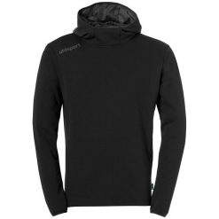 Bluza z kapturem Uhlsport Essential. Białe bluzy nierozpinane męskie Uhlsport, s, bez wzorów, z bawełny, sportowe, bez ramiączek, z kapturem. Za 212.50 zł.