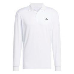 Polo adidas Ultimate 365 Cold.Rdy. Białe koszulki polo męskie ADIDAS, m, bez wzorów, sportowe, bez kołnierzyka, bez ramiączek. Za 319.00 zł.
