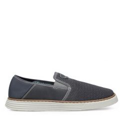 Tenisówki Rieker. Szare trampki męskie Rieker, bez wzorów, bez zapięcia. Za 299.99 zł.