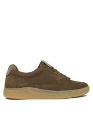Clarks Sneakersy CraftRally Ace 26183361 Khaki. Brązowe buty sportowe na co dzień męskie Clarks, m, bez wzorów, ze skóry, bez ramiączek, bez kaptura. Za 309.99 zł.