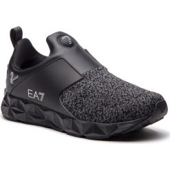 Sneakersy EA7 EMPORIO ARMANI - X8X019 XK024 00002 Black. Czarne buty sportowe na co dzień męskie EA7 Emporio Armani, z materiału, eleganckie. Za 969.00 zł.