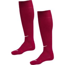 Getry piłkarskie Nike Classic II Cush OTC. Czerwone legginsy męskie Nike, bez wzorów, do piłki nożnej. Za 64.35 zł.