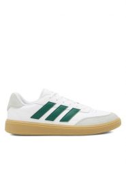 Adidas Sneakersy Courtblock IF6505 Biały. Białe buty sportowe na co dzień męskie ADIDAS, m, bez wzorów, z syntetyku, bez ramiączek, bez kaptura. Za 229.99 zł.
