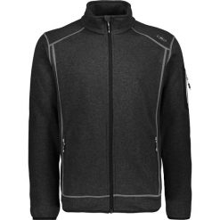 Polar męski CMP Perl Jacket Knitted. Szare bluzy z polaru męskie CMP, m, bez wzorów, z polaru, sportowe, bez ramiączek, bez kaptura. Za 203.99 zł.