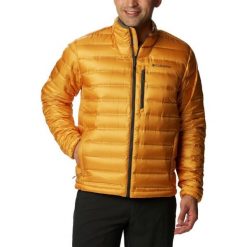 Kurtka puchowa męska Columbia Pebble Peak Down. Żółte kurtki męskie Columbia, m, bez wzorów, z puchu, sportowe, bez ramiączek, bez kaptura. W wyprzedaży za 1,274.00 zł.