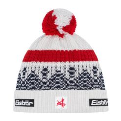 Czapka Eisbar Norrak Pompon MÜ SA. Białe czapki męskie Eisbar, bez wzorów, z wełny, sportowe. Za 219.90 zł.