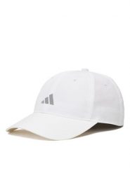 Adidas Czapka z daszkiem Running Essential Climacool 6 Panel JZ0507 Biały. Białe czapki męskie ADIDAS, bez wzorów, z poliesteru. Za 109.99 zł.