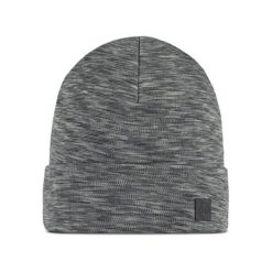 Czapka zimowa z wełny merino heavyweight. Szare czapki męskie Buff, na zimę, bez wzorów, z wełny, sportowe. Za 149.99 zł.