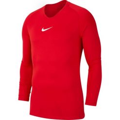 Męska Koszulka Z Długim Rękawem Park DriFIT Base Layer Top. Czerwone koszulki męskie z długim rękawem Nike, m, bez wzorów, sportowe, bez kołnierzyka, bez ramiączek. Za 138.99 zł.