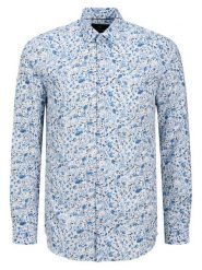 Jack & Jones Koszula Blabarnes 12273876 Błękitny Regular Fit. Niebieskie koszule męskie Jack & Jones, m, bez wzorów, z bawełny, bez kołnierzyka, bez ramiączek. Za 219.99 zł.