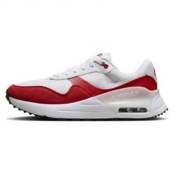 Buty do biegania męskie Nike Air Max Systm. Białe buty do biegania męskie Nike, bez wzorów, z gumy, bez zapięcia, do biegania, nike air max. Za 448.00 zł.