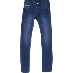 Niebieskie Jeansy Anarch. Niebieskie jeansy męskie Born2be, bez wzorów, z jeansu, klasyczne. Za 129.99 zł.