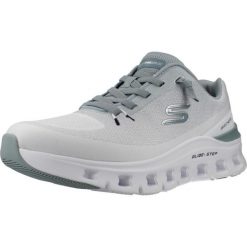 Buty SKECHERS GLIDE STEP PRO WAVERRA Niebieski. Niebieskie buty trekkingowe męskie Skechers, bez wzorów, z tkaniny, bez zapięcia, trekkingowe, skechers sport. Za 368.99 zł.