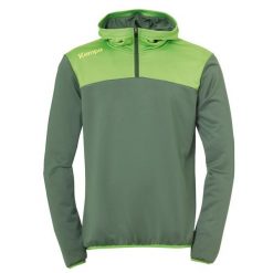Bluza emotion 2.0 Kempa Quarter Zip. Zielone bluzy rozpinane męskie Kempa, xl, bez wzorów, sportowe, bez ramiączek, bez kaptura. Za 187.60 zł.