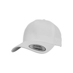 Czapka Flexfit 5-panel curved. Białe czapki męskie FLEXFIT, bez wzorów. Za 124.50 zł.