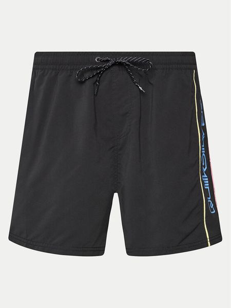 Quiksilver Szorty kąpielowe Everyday Vert Volley AQYJV03139 Czarny Regular Fit. Czarne kąpielówki męskie Quiksilver, m, bez wzorów, z syntetyku. Za 99.99 zł.