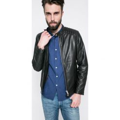 Selected - Kurtka skórzana. Kurtki męskie marki Selected. W wyprzedaży za 799.90 zł.