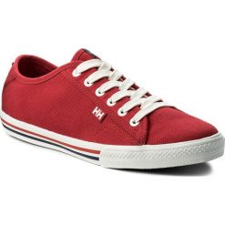 Tenisówki HELLY HANSEN - Fjord Canvas 107-72.110 Flag Red/Off White/Navy. Czerwone trampki męskie marki Helly Hansen, z gumy, eleganckie. W wyprzedaży za 179.00 zł.