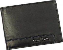 Pierre Cardin Klasyczny skórzany portfel męski Pierre Cardin EKO17 8806 RFID. Portfele męskie Pierre Cardin, bez wzorów. Za 119.00 zł.