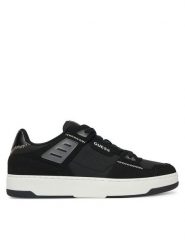 Guess Sneakersy FMJVIN ELL12 Czarny. Czarne buty sportowe na co dzień męskie Guess, m, z aplikacjami, ze skóry, bez ramiączek, bez kaptura. Za 449.99 zł.