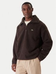 Lacoste Polar SH5500 Brązowy Relaxed Fit. Brązowe bluzy z polaru męskie Lacoste, m, bez wzorów, z polaru, bez ramiączek, bez kaptura. Za 819.99 zł.