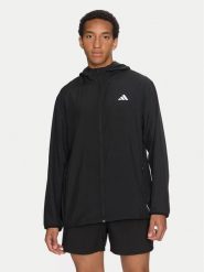 Adidas Kurtka do biegania Run It IL7230 Czarny Regular Fit. Czarne kurtki treningowe męskie ADIDAS, m, bez wzorów, z syntetyku, bez kaptura, do biegania. Za 278.99 zł.