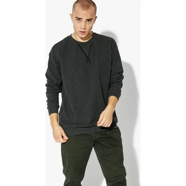 Confront Bluza Topaz , szary, rozmiar L. Szare bluzy nierozpinane męskie Confront, l, bez wzorów, z materiału, sportowe, bez ramiączek, bez kaptura. W wyprzedaży za 71.99 zł.