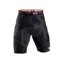 Dorosły Piłka Nożna Bielizna Ochronna McDavid Cross Compressieshort, Czarny. Czarna bielizna termoaktywna męska MCDAVID, m, bez wzorów, bez ramiączek, do piłki nożnej. Za 284.50 zł.
