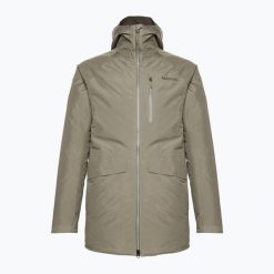 Kurtka przeciwdeszczowa męska Marmot Oslo GORE-TEX. Brązowe kurtki męskie Marmot, m, bez wzorów, z gore-texu, sportowe, bez ramiączek, bez kaptura. Za 1,499.00 zł.