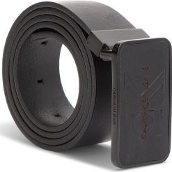 Pasek Męski CALVIN KLEIN JEANS - J 3.5Cm Adj Mono Pla K50K504167 85 001. Czarne paski męskie Calvin Klein Jeans, w paski, z jeansu. Za 229.00 zł.