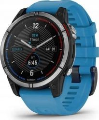 Zegarek sportowy Garmin Quatix 7 Standard Niebieski (010-02540-61). Niebieskie zegarki sportowe Garmin. Za 2,929.00 zł.