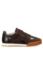 Gant Sneakersy 31631004 Brązowy. Brązowe buty sportowe na co dzień męskie Gant, m, bez wzorów, ze skóry, bez ramiączek, bez kaptura. Za 539.99 zł.