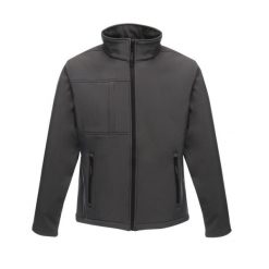 Męska Kurtka Soft Shell Octagon II. Czarne kurtki męskie Regatta, m, bez wzorów, sportowe, bez ramiączek, bez kaptura. Za 178.99 zł.