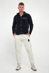 Sweter męski z kapturem AERONAUTICA MILITARE. Swetry męskie Aeronautica Militare, bez wzorów, bez kołnierzyka, bez ramiączek. Za 1,389.00 zł.