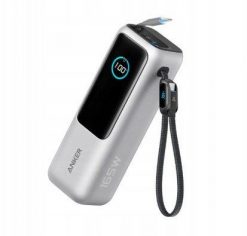 Anker Zolo Powerbank | A1695H11 | 25000 mAh | Built-In USB-C and Retractable Cable) | Pilkas. Powerbanki Anker. Za 349.99 zł.