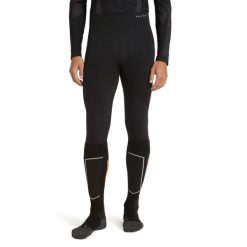Legginsy o długości 3/4 Falke Wool-Tech. Czarne bielizna termoaktywna męska Falke, m, bez wzorów, bez ramiączek, narciarskie. Za 388.00 zł.