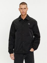 Calvin Klein Jeans Kurtka przejściowa Skater J30J325343 Czarny Regular Fit. Czarne kurtki męskie Calvin Klein Jeans, m, bez wzorów, z jeansu, bez ramiączek, bez kaptura. Za 659.99 zł.