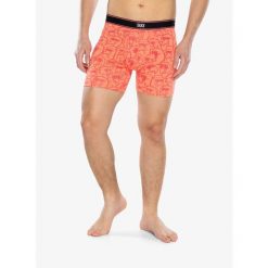 Bokserki termoaktywne męskie Saxx Daytripper Boxer Brief Fly. Brązowe bielizna termoaktywna męska Saxx, m, bez wzorów, bez ramiączek. Za 102.99 zł.