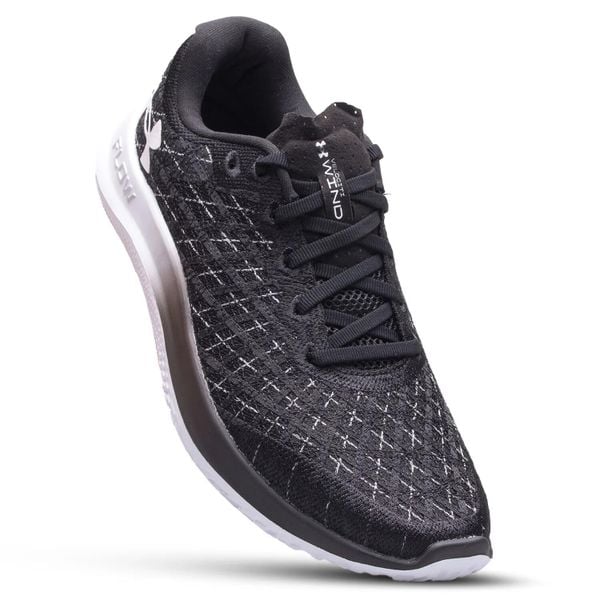 Buty do biegania męskie UNDER ARMOUR Velocity Wind 2. Czarne buty do biegania męskie Under Armour, bez wzorów, bez zapięcia, do biegania. Za 465.99 zł.