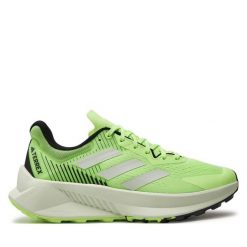 Buty do biegania adidas. Zielone buty do biegania męskie ADIDAS, bez wzorów, bez zapięcia, do biegania, adidas terrex. Za 649.99 zł.