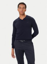 Guess Sweter M5YR27 Z0122 Granatowy Slim Fit. Niebieskie kardigany męskie Guess, l, z aplikacjami, z syntetyku, bez ramiączek. Za 399.99 zł.