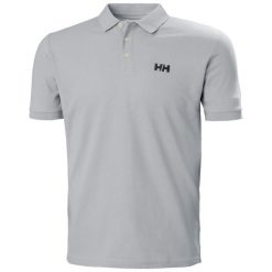 Polo Helly Hansen Malcesine. Szare koszulki polo męskie Helly Hansen, m, bez wzorów, z bawełny, bez kołnierzyka, bez ramiączek. W wyprzedaży za 257.75 zł.