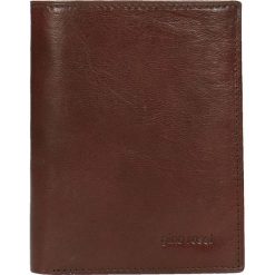 Portfel męski. Brązowe portfele męskie Gino Rossi, bez wzorów, ze skóry. Za 269.90 zł.