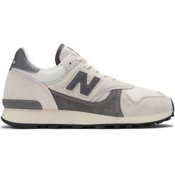 Buty męskie New Balance M475VTA – beżowe. Brązowe buty sportowe na co dzień męskie New Balance, m, bez wzorów, z materiału, klasyczne, bez ramiączek, bez kaptura. Za 299.99 zł.