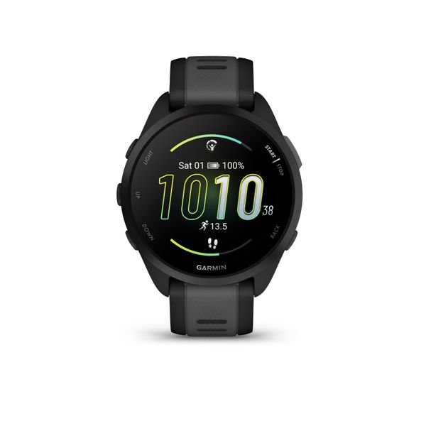 Zegarek smartwatch Garmin Forerunner 165 Music Black/Grey. Czarne zegarki męskie Garmin. Za 1,199.00 zł.