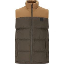 Kurtka puchowa bez rękawów Whistler Jokub. Brązowe kurtki męskie Whistler, m, bez wzorów, z materiału, eleganckie, bez ramiączek, bez kaptura. Za 255.00 zł.