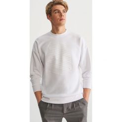 Bluza z nadrukiem - Biały. Bluzy nierozpinane męskie marki Reserved. Za 119.99 zł.