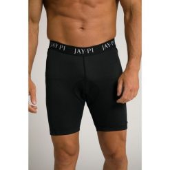 Męskie Bokserki rowerowe paski wyściełanie na pośladkach. Czarne bokserki męskie JAY-PI, m, bez wzorów, z elastanu. Za 244.99 zł.
